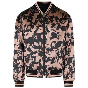 Dries Van Noten 'Volker' Reversible Bomber Jacket In Pink Viscose Blend Men